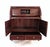 English Cylinder Secretaire in Polished Mahogany, 1890s For Sale - Image 12 of 18