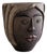 Vintage Mexican Terracotta Face Planter For Sale