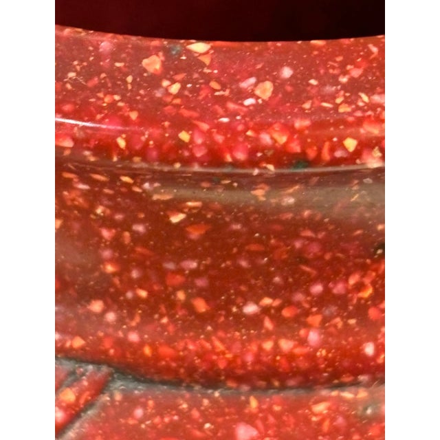 Stone Early 20th Century Porphyry Urn For Sale - Image 7 of 7