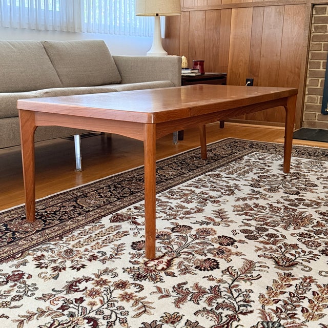 1950s Vejle Stole & Møbelfabrik Mid-Century Danish Teak Coffee Table, 1960s For Sale - Image 5 of 9