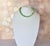 Metal Australian Chrysoprase Beaded Necklace With Sterling Silver Chrysoprase Clasp For Sale - Image 7 of 12