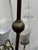 Vintage Nine Light Brass Restored Gas Fixture For Sale - Image 11 of 12