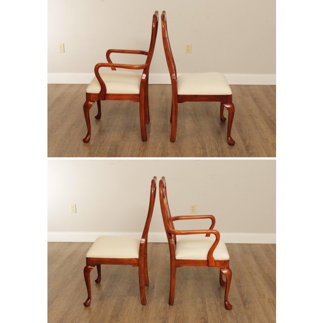 Pennsylvania House Queen Anne Style Cherry Dining Chairs Set of 6
