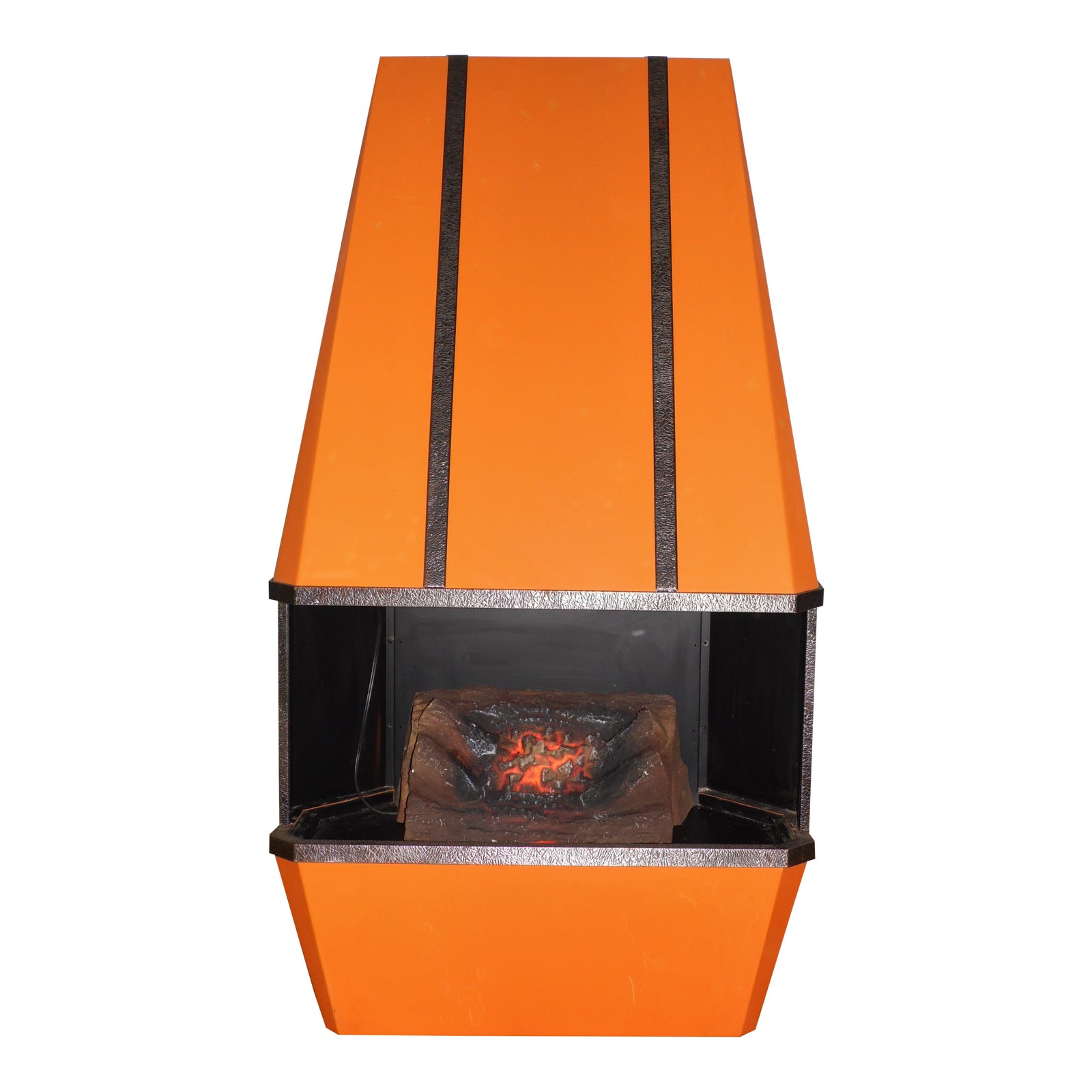 Vintage Mid Century Modern Sears Roebuck Electric Fireplace Space ...