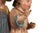 17th/18th Century Spanish Polychromed Statue of Saint Joseph With Infant Christ For Sale - Image 13 of 18