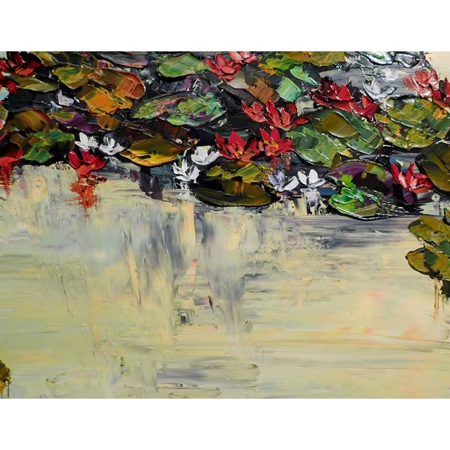 Maya Eventov Untitled Original Acrylic Canvas H.Signed ME111511-03w/custom Frame For Sale - Image 4 of 8