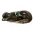 Murano Smoky Glass Reclining Figure For Sale