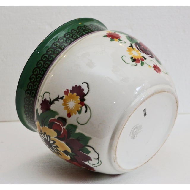 Ceramic Flower Pots from Villeroy & Boch, 1920s, Set of 2 For Sale - Image 7 of 9