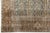 Antique Mahal Wool Rug With Faded Indigo Field & Terracotta Sampler Border For Sale In New York - Image 6 of 8