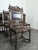 Renaissance Chairs in Solid Walnut, Set of 8 For Sale - Image 6 of 15