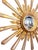 Italian Gilt Sunburst or Starburst Convex Mirror (Diameter 35) For Sale - Image 4 of 6