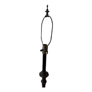 1950s Wescal Victorian Revival Floor Lamp (#10) Solid Brass For Sale