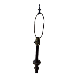 1950s Wescal Victorian Revival Floor Lamp (#10) Solid Brass