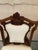 Antique Victorian Carved Mahogany Inlaid Parlor Set Sofa and 4 Chairs - 5 PCS For Sale - Image 9 of 18