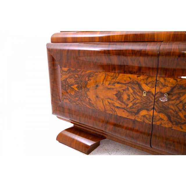 Wood Art Deco Display Cabinet, Germany, 1920s For Sale - Image 7 of 9