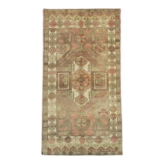 Turkish Vintage Rug 4'4" x 8' #17805 For Sale