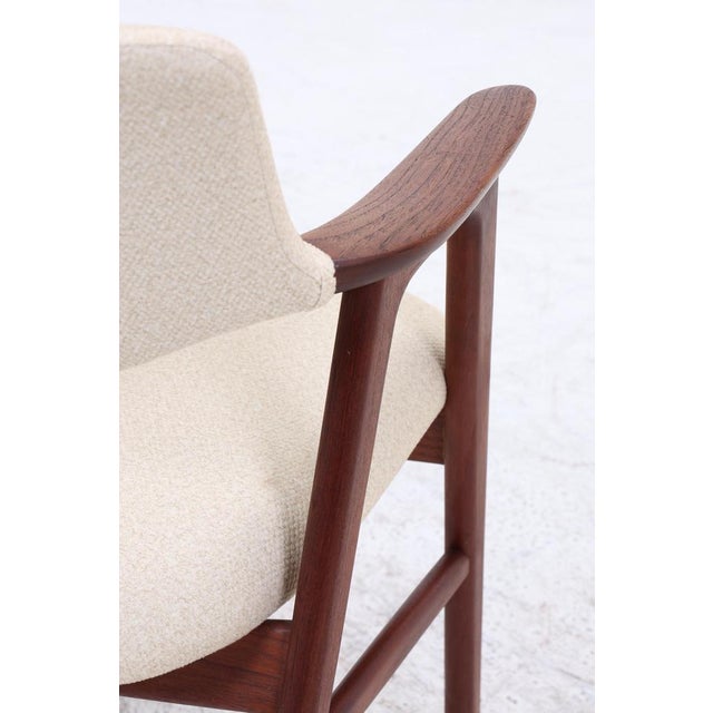 Mid-Century Teak Chairs by Erik Kirkegaard for Glostrup, Set of 2 For Sale - Image 9 of 18