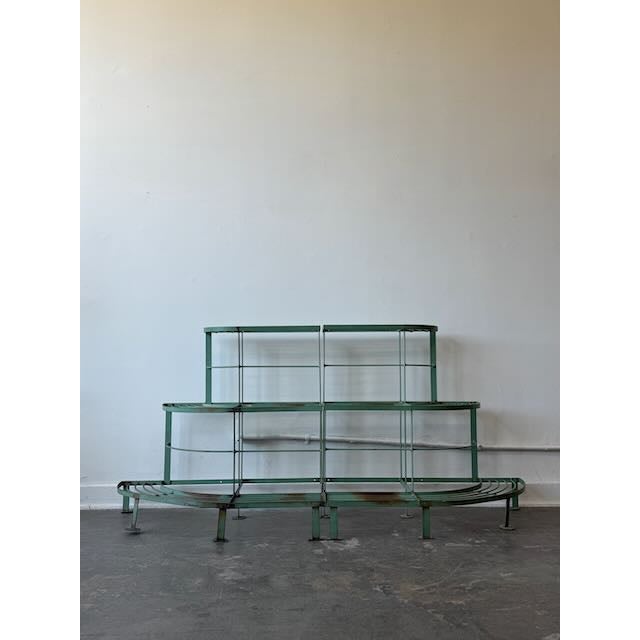 Pair of Vintage French Metal Plant Stands For Sale - Image 4 of 10