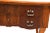 1900-1909 Biedermeier Mahogany 3 Drawer Side Table With Gallery For Sale - Image 4 of 7