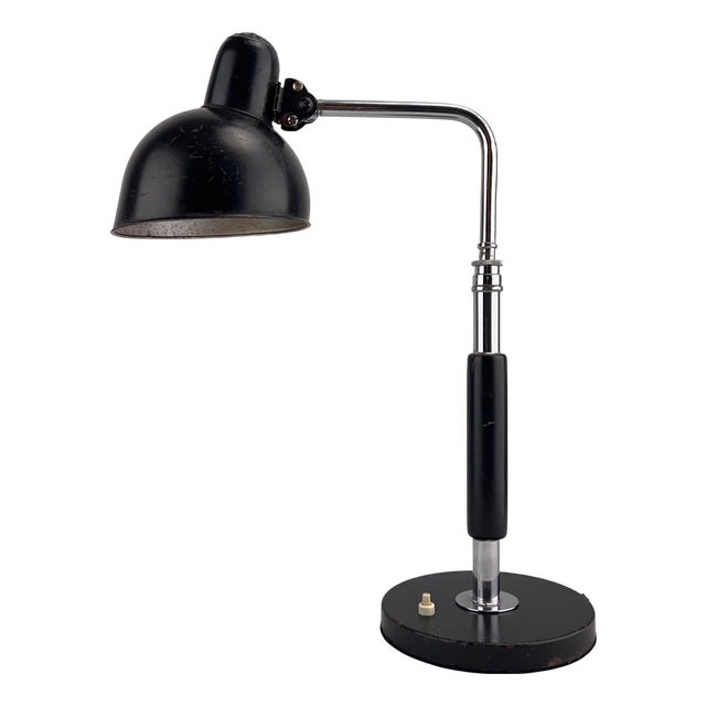 Early Bauhaus Model 6607 Table Lamp by Christian Dell for Kaiser Idell, Germany, 1930s For Sale