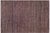 Black Rustic Black/Rust High Low Wool Rug - 5'0'' X 6'6'' For Sale - Image 8 of 9