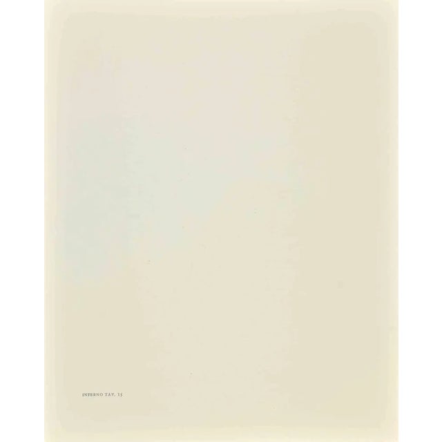 The Sodomites - from the Series "The Divine Comedy" - Song 15 Hell is a woodcut print realized in 1963 for a series...