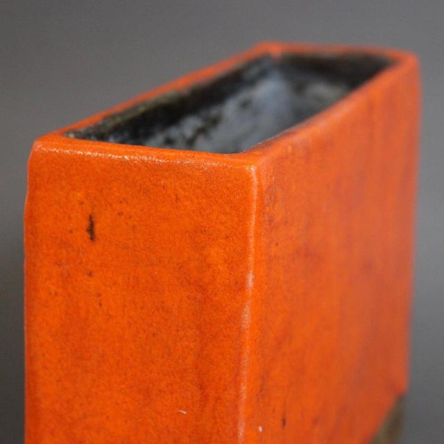 Ceramic Vintage Italian Ceramic Vessel by Guido Gambone, 1950s For Sale - Image 7 of 18
