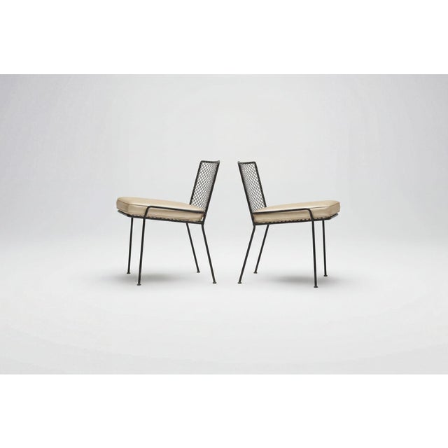 Original Pair of Van Keppel-Green Expanded Metal Series Chairs, Model 872, 1953 For Sale In Chicago - Image 6 of 14