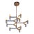 Nemo Chrome Minor Chandelier ( Polished Chrome ) 12 Lights For Sale