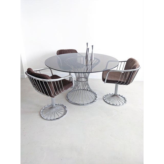 Space Age Dining Set attributed to Tacke, 1970s, Set of 4 For Sale - Image 13 of 13