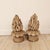 Gothic Pair of Terracotta Flame Finials, France, 19th Century For Sale - Image 3 of 9