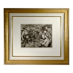 Pierre Roland Renoir After Lunch 1994 Original Print