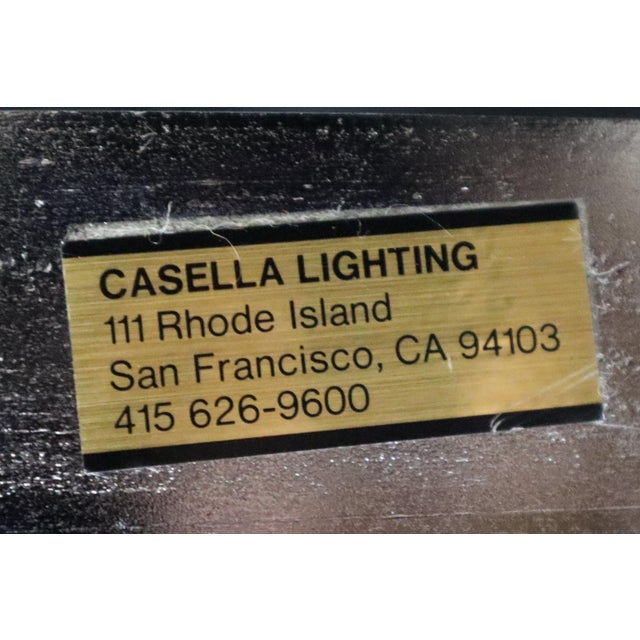 Adjustable Mid-Century Modern Casella Chrome Floor Lamp For Sale - Image 10 of 10