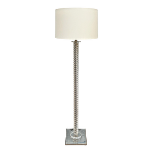 Mid Century Modern Charles Hollis Jones Lucite Floor Lamp