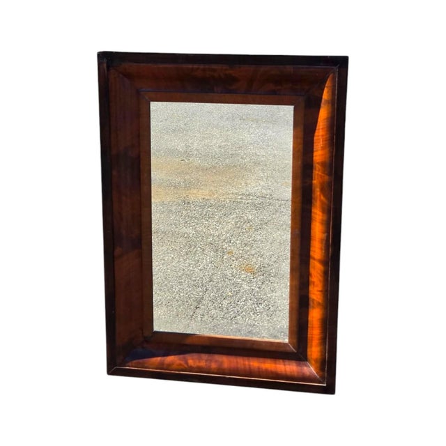 19thc American Mahogany Empire o.g Refurbished. For Sale - Image 9 of 11