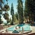 Slim Aarons 'Pool at Lake Tahoe' 20x20 Photographic Print From Getty Images For Sale