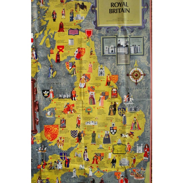 Date: 1957 Size: 25 x 39 inches Published by the British Tourist Authority. Printed by W.S. Cowell Ltd. About The Poster:...