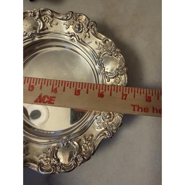 Vintage Towle Silverplate 7" Old Master Bowls - Set of 3 For Sale - Image 6 of 8