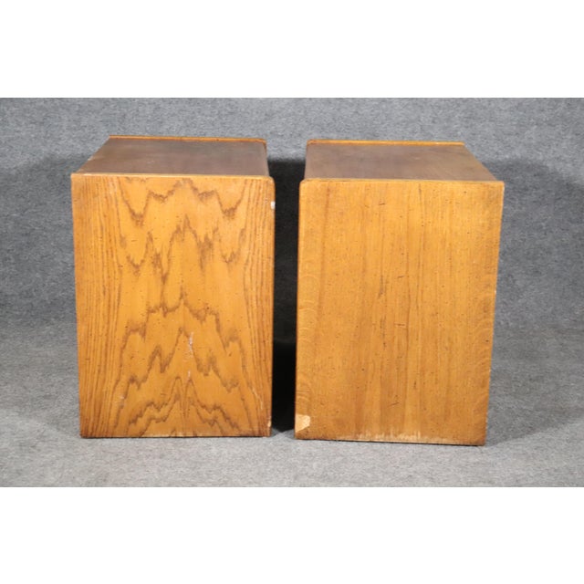 Brown Mid 20th Century Attributed to Lane Furniture Mid-Century Tables - 2 Pieces For Sale - Image 8 of 9