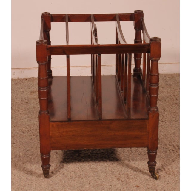 Regency Mahogany Canterbury Chair, Early 19th Century For Sale - Image 4 of 9