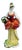 20th Century Porcelain Figurine by Giuseppe Cappè in the style of Capodimonte, Italy For Sale
