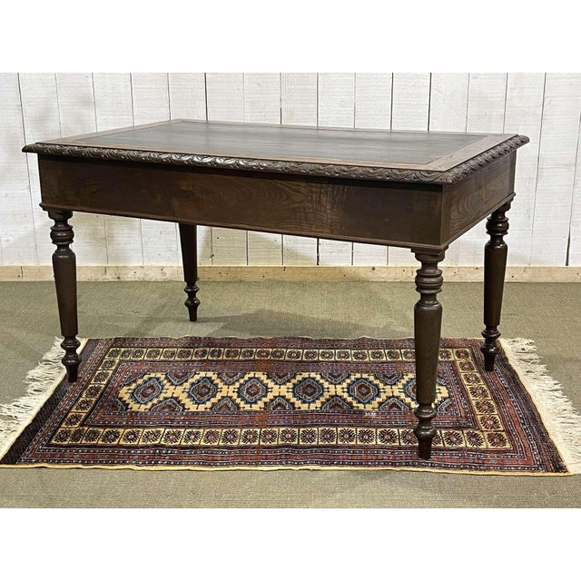 Early 20th Century Breton Chestnut Desk For Sale - Image 4 of 17