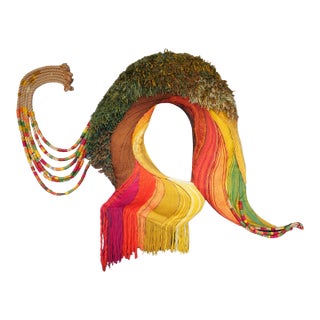 Large Fiber Art by Janet Kuemmerlein For Sale