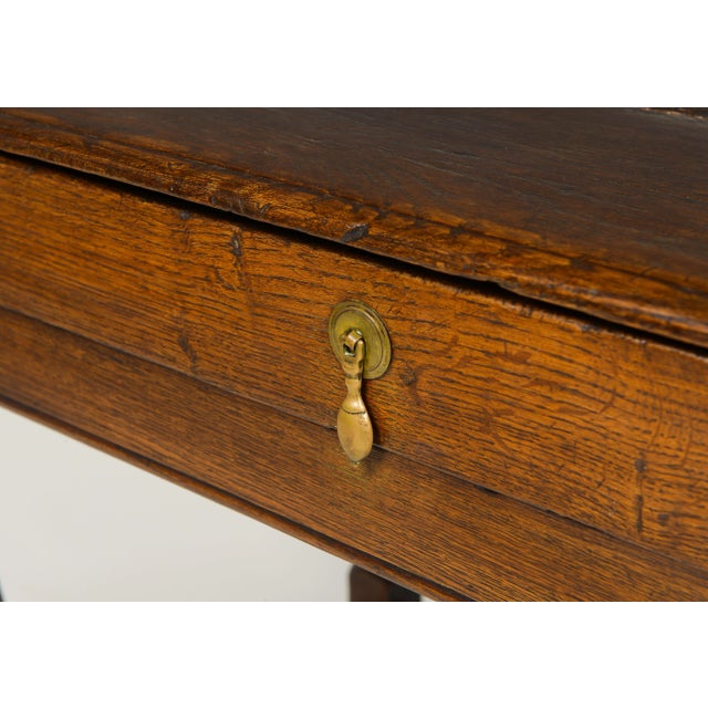Brown A George II Oak Table For Sale - Image 8 of 9