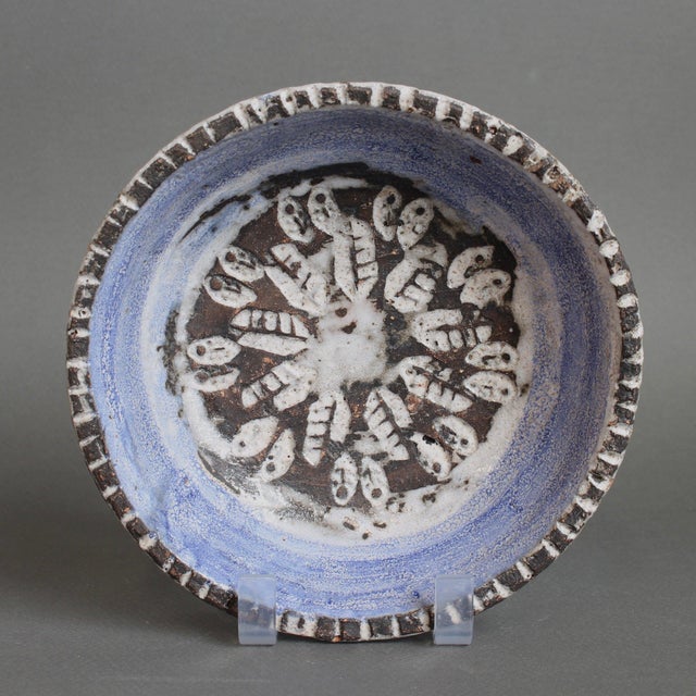 Mid-Century Modern Decorative Ceramic Bowl by Albert Thiry, 1970s For Sale - Image 17 of 17