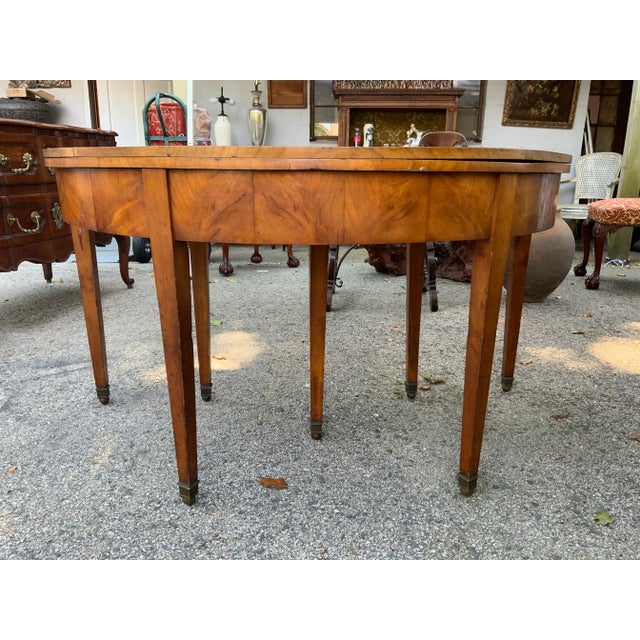 Biedermeier Biedermeier Console Table/ Breakfast Table For Sale - Image 3 of 13