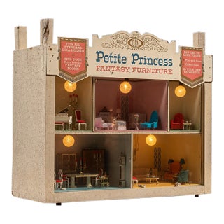 1960s Petite Princess Lighted Store Display For Sale