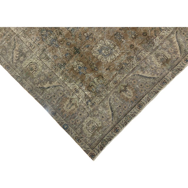 Vintage Middle Eastern Hand-Knotted Rug For Sale - Image 4 of 6