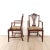 A pair of Hepplewhite armchairs, England, 19th century. Seat height 19.75".