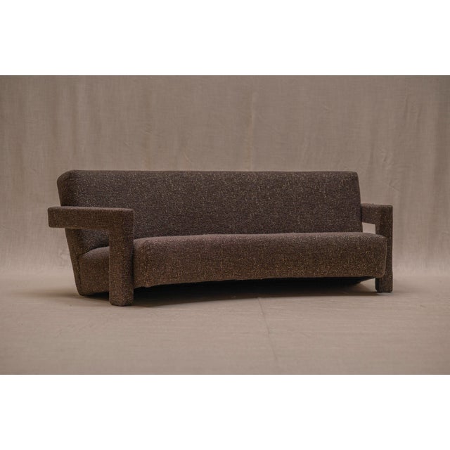 Utrecht Curved Sofa by Gerrit Rietveld for Cassina, 1980s For Sale - Image 3 of 18